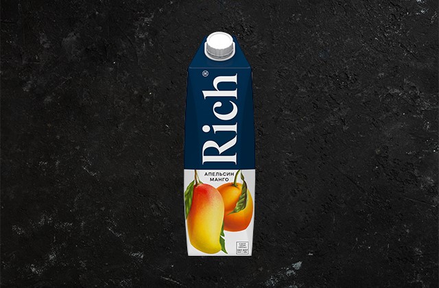 Сок Rich Манго-апельсин 1 л
